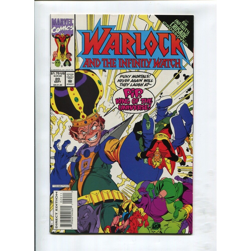 Warlock and Infinity Watch #20 Marvel Comics 1993 Comic Book Crusade